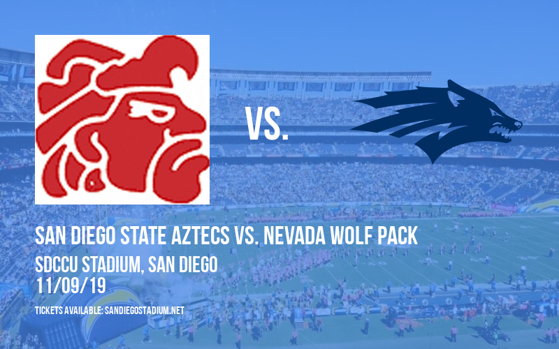 San Diego State Aztecs vs. Nevada Wolf Pack at SDCCU Stadium tickets San Diego State Aztecs vs. Nevada Wolf Pack at SDCCU Stadium
