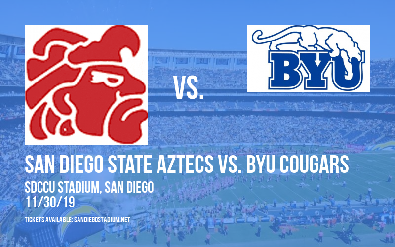 San Diego State Aztecs vs. BYU Cougars at SDCCU Stadium tickets San Diego State Aztecs vs. BYU Cougars at SDCCU Stadium