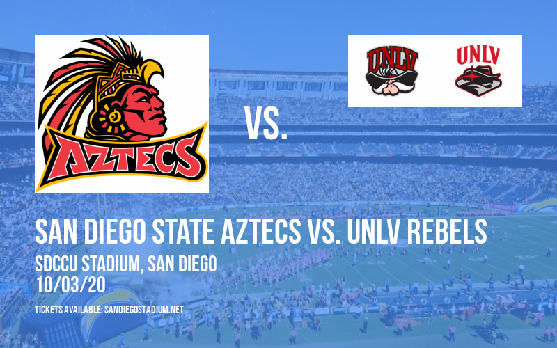 San Diego State Aztecs vs. UNLV Rebels at SDCCU Stadium