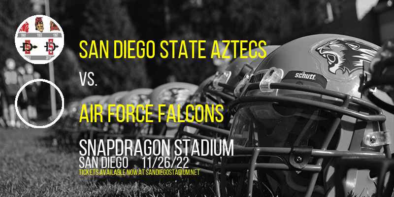 San Diego State Aztecs vs. Air Force Falcons at Snapdragon Stadium tickets San Diego State Aztecs vs. Air Force Falcons at Snapdragon Stadium