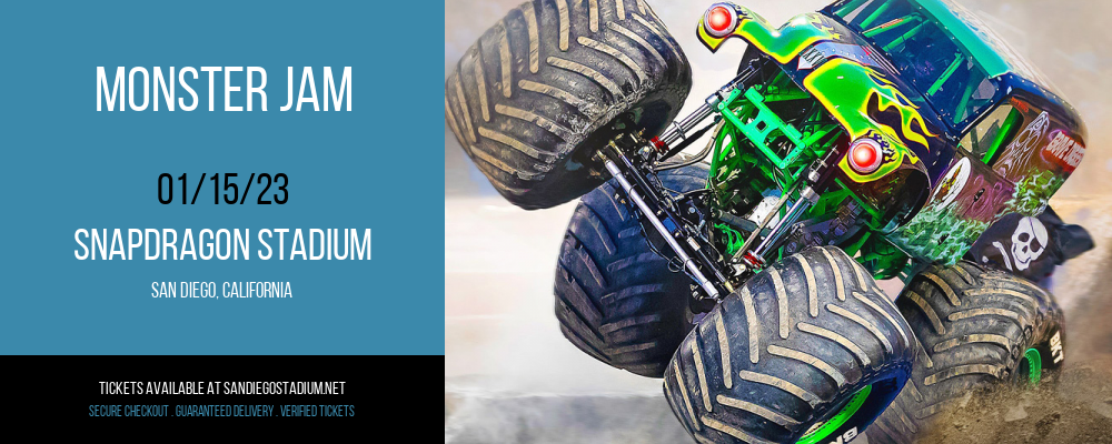 Monster Jam at Snapdragon Stadium tickets Monster Jam at Snapdragon Stadium