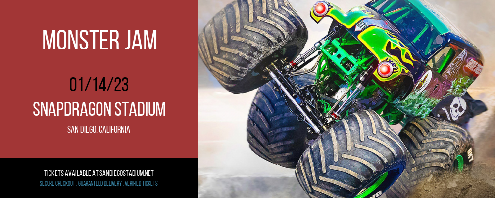 Monster Jam at Snapdragon Stadium tickets Monster Jam at Snapdragon Stadium