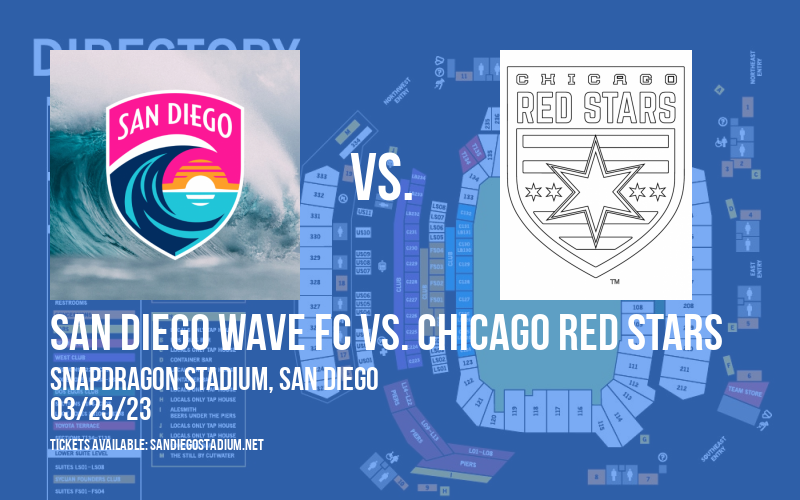 San Diego Wave FC vs. Chicago Red Stars at Snapdragon Stadium tickets San Diego Wave FC vs. Chicago Red Stars at Snapdragon Stadium
