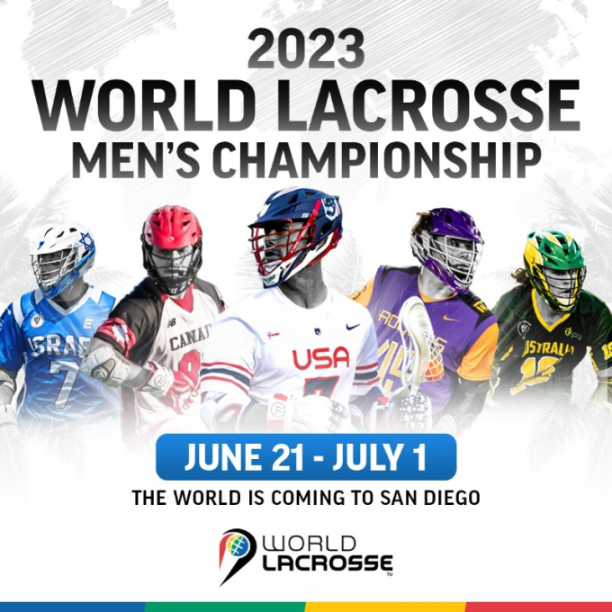 World Lacrosse Men's Championship - USA vs. Canada at Snapdragon Stadium