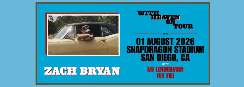 Zach Bryan at Snapdragon Stadium