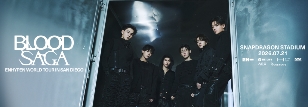 ENHYPEN at Snapdragon Stadium